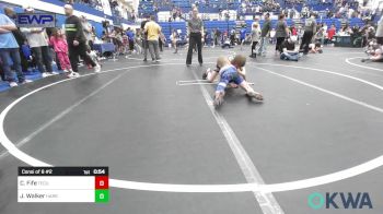 73 lbs Consi Of 8 #2 - Colt Fife, Tecumseh Youth Wrestling vs Jaxon Walker, Harrah Little League Wrestling