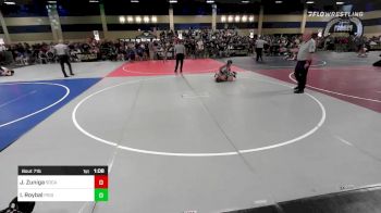 85 lbs Rr Rnd 1 - Jeremiah Zuniga, SoCal Grappling Club vs Israel Roybal, Pride WC