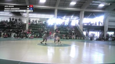 117 lbs Quarterfinal - Rodiat Adeduntan, Unattached-Lindsey Wilson vs Erta Beqiri, Mount Union