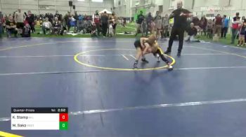 Quarterfinal - Knox Stamp, All American/Bruiser vs Maximus Sako, Westshore W.C.