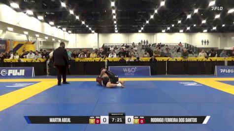 Rodrigo Ferreira Dos Santos vs Martin Abeal 2025 World IBJJF Jiu-Jitsu No-Gi Championship