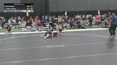 126 lbs Cons. Rd Of 16 - Kobe Lemer, Rezults vs Evan Baker, Thundercat Wrestling