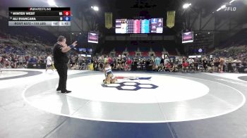 110 lbs Champ. Rd Of 16 - Winter West, WA vs Ali Svancara, ID