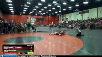 220 lbs Cons. Round 2 - Trystan Duyvejonck, MOLINE vs Avery Bowers, DAKOTA