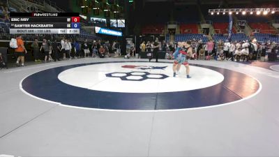 132 lbs Champ. Rd Of 64 - Eric Ivry, NY vs Sawyer Hackbarth, OK