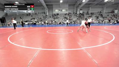 154 lbs Rr Rnd 1 - Karson Adams, Midwest RTC vs Corey Hoffman, Eagles Wrestling