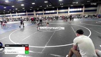 58 lbs Quarterfinal - Alexa Toledo, Toledo vs Amelia Acquafredda, Atc