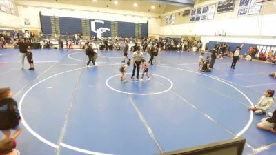 49 lbs Champ. Round 1 - Violet Vasquez, Mantanona Training Center MTC vs Ellis Cunningham, Reign WC