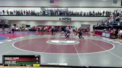 144 lbs Round 1 (16 Team) - WESLEY USHER, Commerce Hs vs Chase Lent, St Francis School