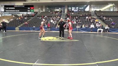 145 lbs Quarterfinal - Liv Wieber, Simon Fraser University vs Mackenzie Blue, Texas Woman`s University