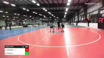 182 lbs Consi Of 8 #1 - Ethan Sanchez, Southside Wrestling Club vs Brent Strand, The Overcomer Training Center