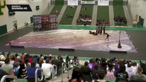 Savanna HS "Anaheim CA" at 2026 WGI Guard Manhattan Beach Regional+