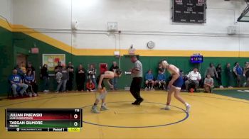 113 lbs Cons. Round 4 - Julian Pniewski, Lake (Uniontown) vs Taegan Gilmore, MEDINA