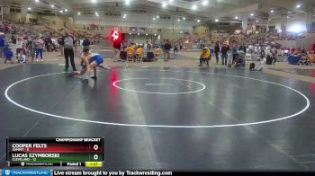 182 lbs Semis & 1st Wb (8 Team) - Lucas Szymborski, Cleveland vs Cooper Felts, Summit