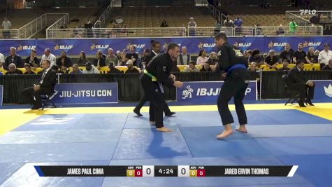 Jared Ervin Thomas vs James Paul Cima 2026 Pan Jiu Jitsu IBJJF Championship