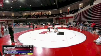 120 lbs 5th Place Match - Telsie Butler, Team Worx Wrestling Club vs Skyler Hunter, Mojo Grappling Wrestling