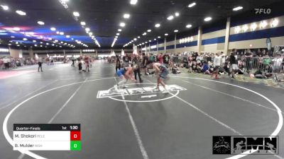 175 lbs Quarterfinal - Mushtaq Shokori, Relentless Academy vs Brock Mulder, Nighthawks