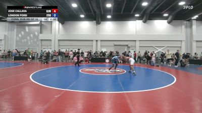 126 lbs Cons. Sub-rd Of 16 - Jose Callava, Gladiator Wrestling vs London Ford, Stronghold