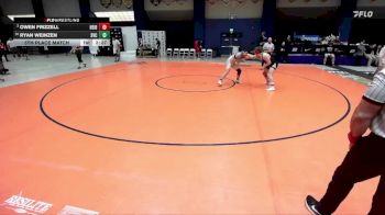 184 lbs 5th Place Match - Ryan Weinzen, St. Vincent College vs Owen Frizzell, Heidelberg