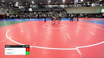 126 lbs Round Of 64 - Christian Hayes, St. Peter's Prep vs Liam Steiner, St. John Vianney