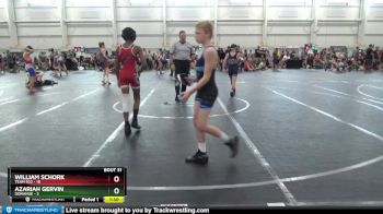 88 lbs Round 7 (10 Team) - WILLIAM SCHORK, Team 922 vs Azariah Gervin, Donahue