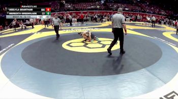 G-115 lbs Cons. Round 2 - Meredith Greenslade, G-Clyde vs DeeLyla Grantham, G-New Richmond
