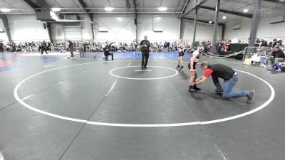 70 lbs Semifinal - Lane Meyer, Backyard Brawlers Wrestling Club - (B) vs Garner Lott, The Storm Wrestling Center