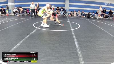 96 lbs Round 5 (8 Team) - Aaron Zehner, Headhunters vs JP McKeown, Mat Assassins Red