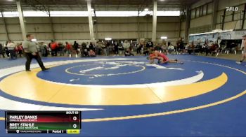 120 lbs Cons. Round 3 - Parley Banks, Challis Black Hearts vs Brey Stahle, Idaho Gold Wrestling