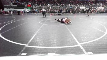 145 lbs Semifinal - Macyn Smith, Moen Wr Ac vs Victoria Powers, Nebraska Wr Ac