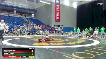 120 lbs Semis & 3rd Wb (16 Team) - Ryan Lewis, Greenbrier vs Alliyah Rone, Jordan