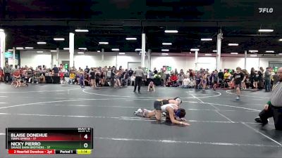 92 lbs Round 2 (8 Team) - Nicky Pierro, Savage Barn Brothers vs Blaise Donehue, Terps Xpress