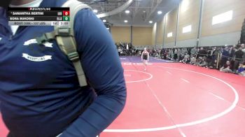 107 lbs Round Of 16 - Samantha Bertini, Ludlow vs Sora Bukoski, Ellsworth