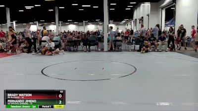 92 lbs Round 2 (4 Team) - Brady Watson, PA Alliance vs Fernando Jimeno, U2 Upstate Uprising