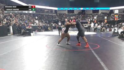 235 lbs Consi Of 4 - Brianna Reid, Chico (NS) vs Ashley Wafer, Lakewood (SS)