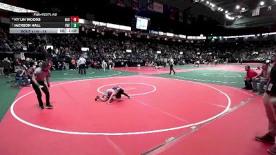 75 lbs Quarterfinal - Jackson Hall, PATA vs Ky`lin Woods, BUC2