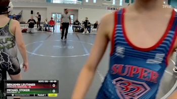 80-86 lbs Quarterfinal - Benjamin Leuthner, Charlotte Wrestling vs Michael Stoker, FullCircle