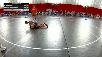 113 lbs Round 2 (8 Team) - Eli Griffith, Savannah-Maysville B vs Nathan Brethorst, WCAABE Knights