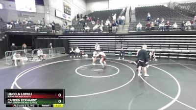 160 lbs Cons. Round 5 - Lincoln Lomeli, Hurricane High School vs Camden Eckhardt, Maple Mountain High School