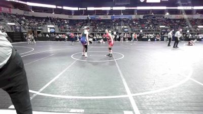 152.6-165.7 lbs Quarterfinal - Victoria Guinard, The Community vs Justice Thomas, Lawrence Elite