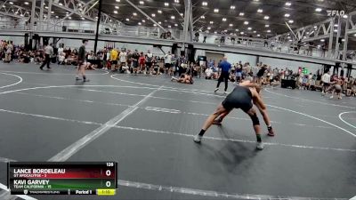 126 lbs Semis (4 Team) - Lance Bordeleau, GT Apocalypse vs Kavi Garvey, Team California