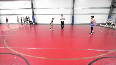 85 lbs Rr Rnd 2 - Mekai Lawniczak Hons, Ragin Raisins Catawba MS vs Jacoby Villaneuva, Great Bridge Wrestling Club