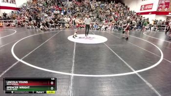 126 lbs Semifinal - Spencer Wright, Green River vs Lincoln Young, Rock Springs