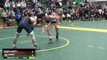 138 lbs Quarterfinal - Ryder Alberty, Galion vs Abe Hermes, Edison