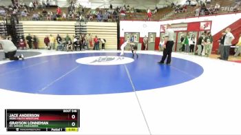 52-57 lbs Cons. Round 1 - Jace Anderson, WEBO Youth Wrestling vs Grayson Lonneman, Mt. Vernon Marauders