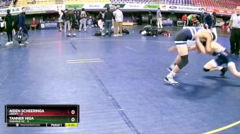 125 lbs Round 6 (8 Team) - Aiden Scheeringa, Liberty vs Tanner Higa, Dubuque WC