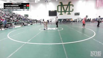 150 lbs Cons. Semi - Christian Kirriakos, Yucaipa vs Dylan Thienngern, Cypress