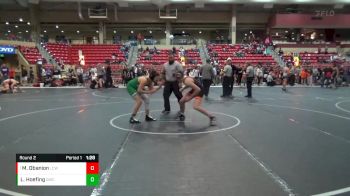 155 lbs Round 2 - Mason Obanion, LABETTE COUNTY WRESTLING vs Logan Hoefing, Derby Wrestling Club