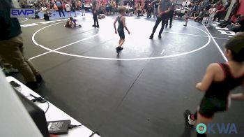 52 lbs Semifinal - Deacon Alfaro, Grove Takedown Club vs Aidan Garland, Berryhill Wrestling Club