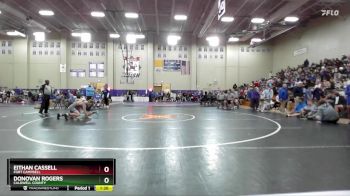 132 lbs Champ. Round 2 - Donovan Rogers, Caldwell County vs Eithan Cassell, Fort Campbell